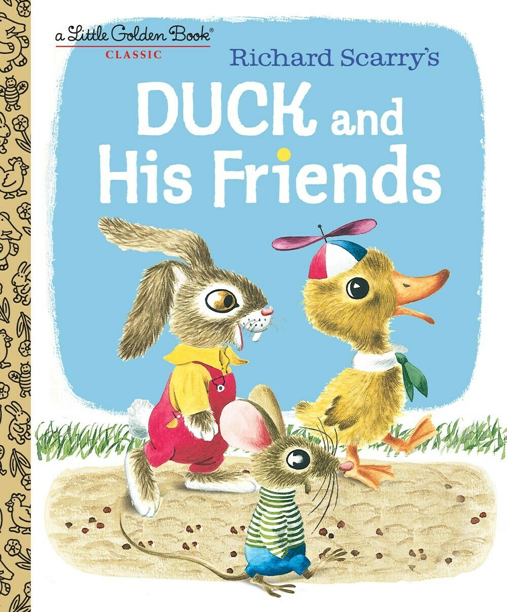 Little Golden Book-Duck and His Friends