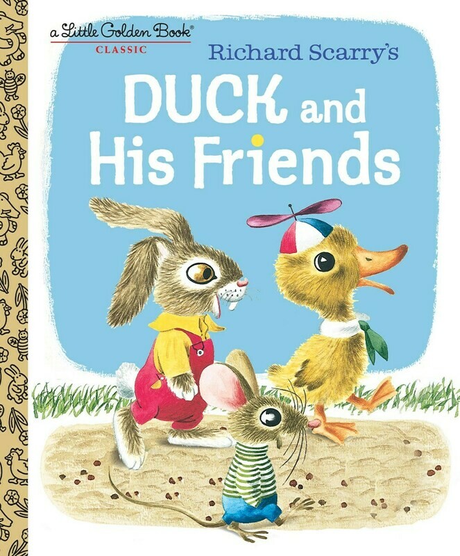 Little Golden Book-Duck and His Friends
