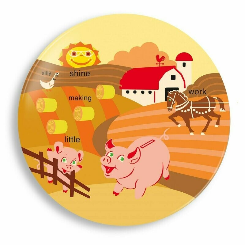 Jane Jenni Farm Life Melamine Plate