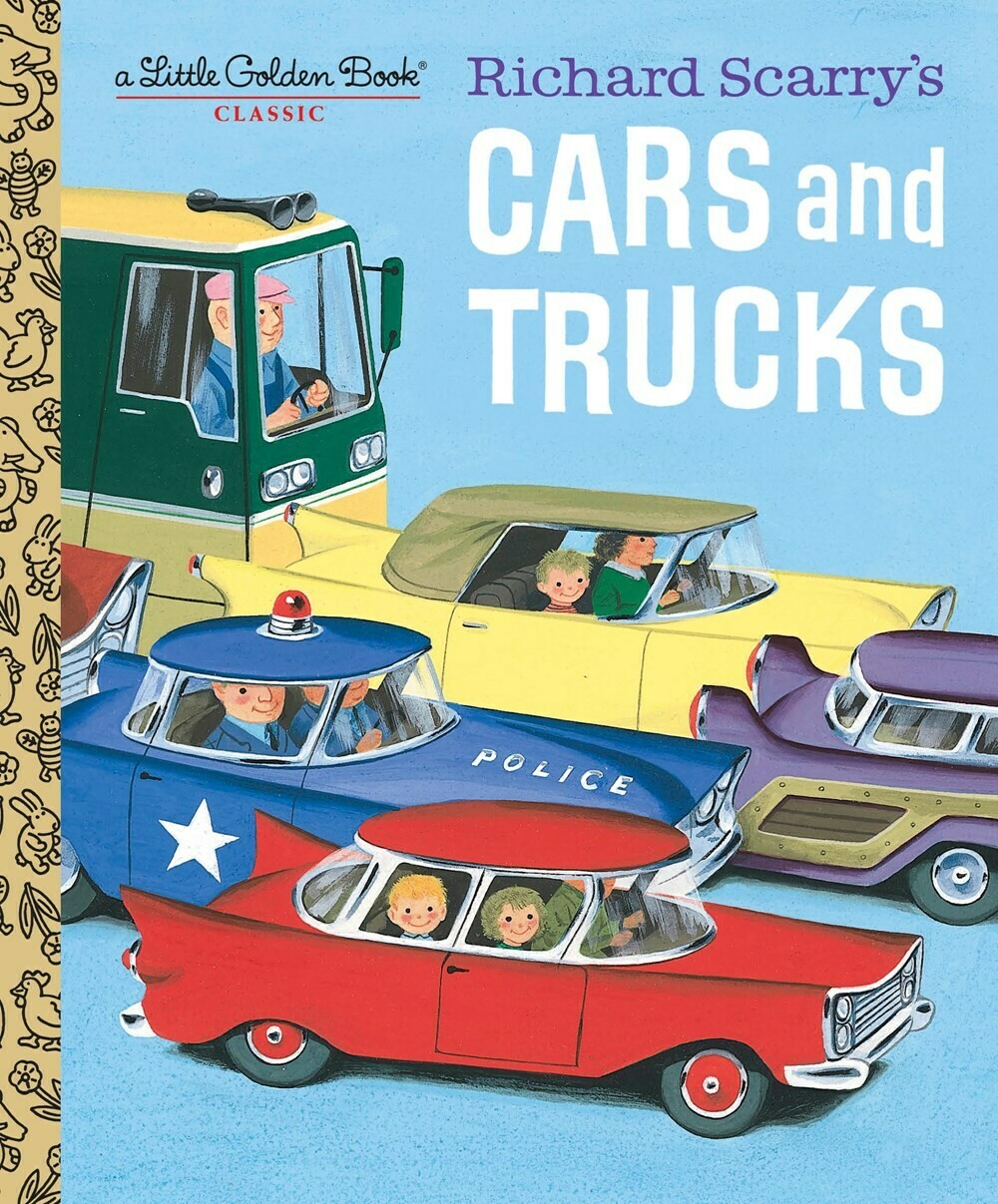 Little Golden Book-Richard Scarry’s Cars and Trucks