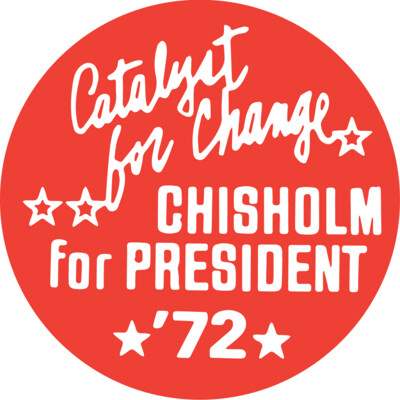 Chisholm for President Pin