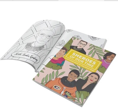 Sheroes of Our Time Coloring Book