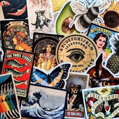 Stickers, Patches, &amp; Buttons