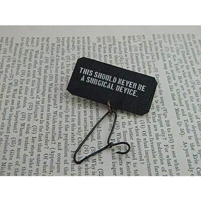 Pro-Choice Lapel Pin: This Should Never be a Surgical Device