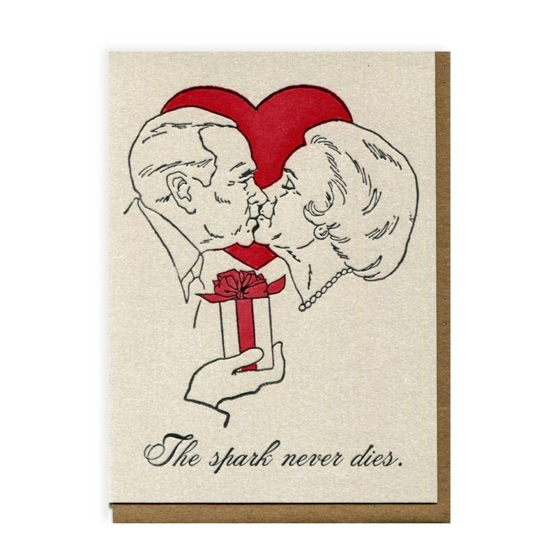 The Spark Never Dies Greeting Card