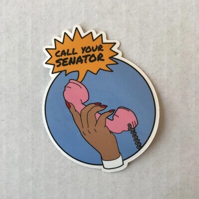 Call Your Senator Sticker