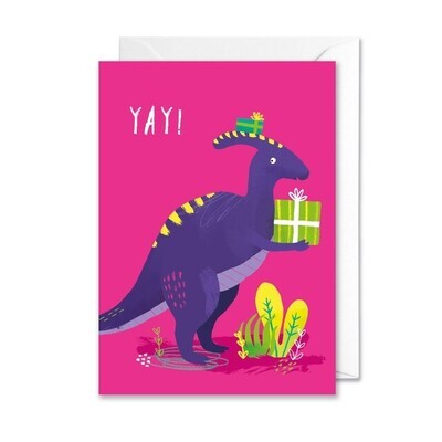 Yay! Parasaurolophus Card