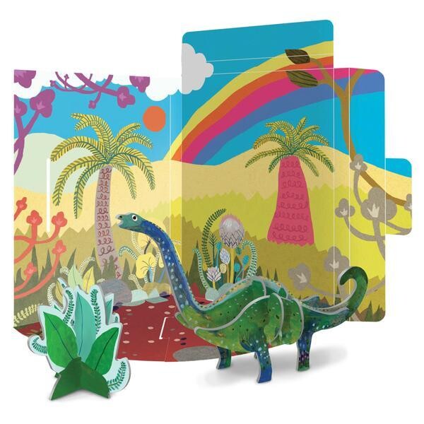 3D Dinosaur Puzzle glow in the dark