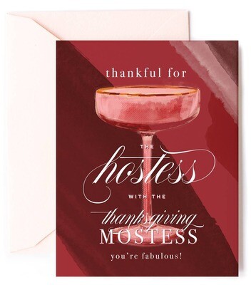 Thankful for the Hostess Greeting Card