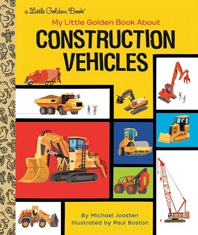 Little Golden Book-Construction Vehicles