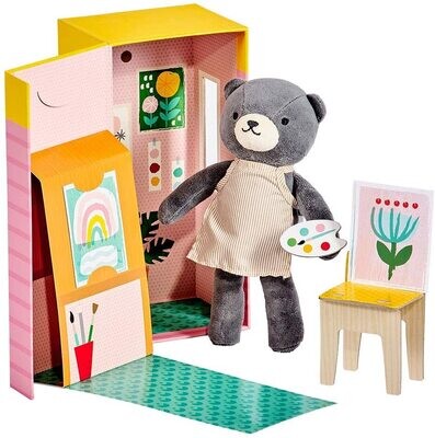 Beatrice The Bear in The Studio Play Set 