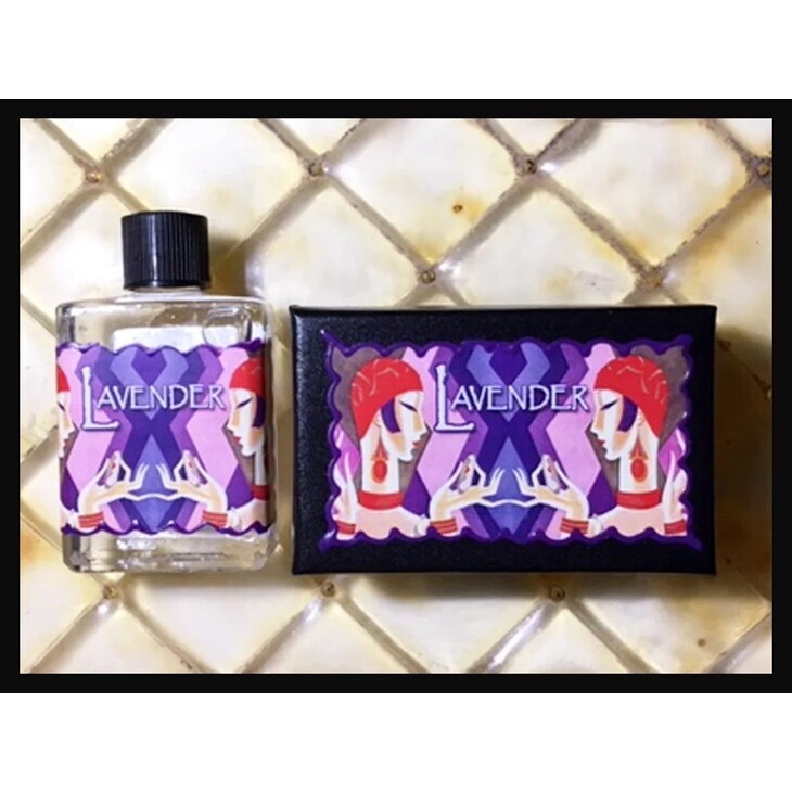 Perfume Oil in Black Box - Lavender