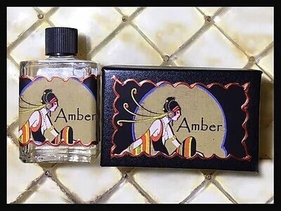 Perfume Oil in Black Box - Amber