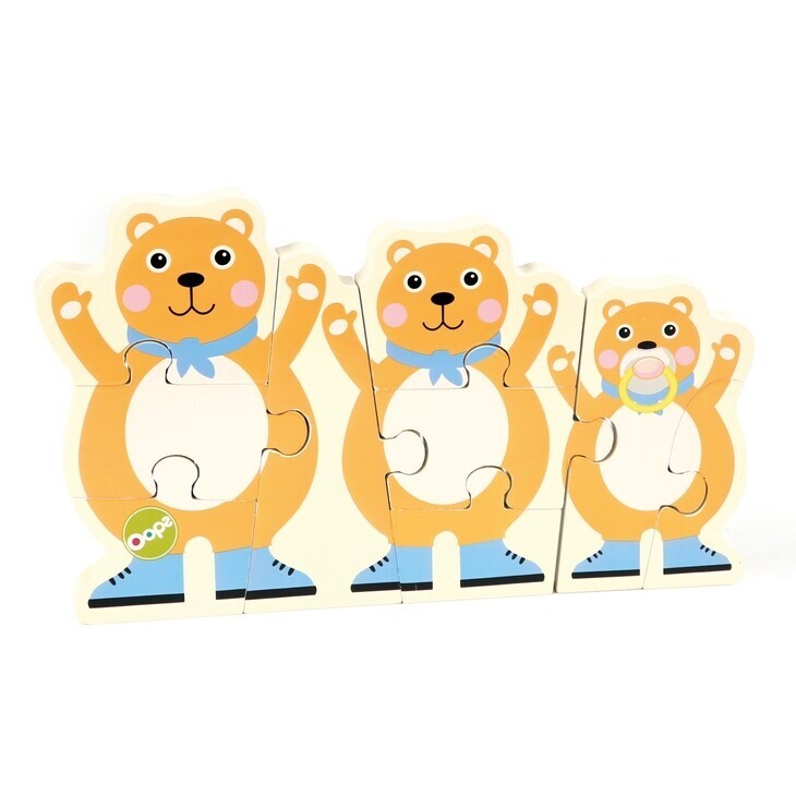 Dual-Step Puzzle - Bear