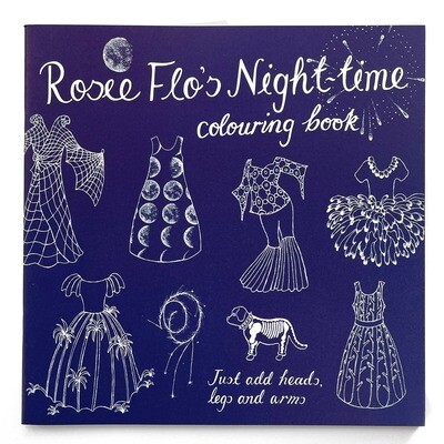 Rosie Flo's Night-time Coloring Book