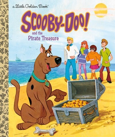 Little Golden Book-  Scooby-Doo! And The Pirate Treasure