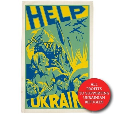 Help Ukraine Tea Towel