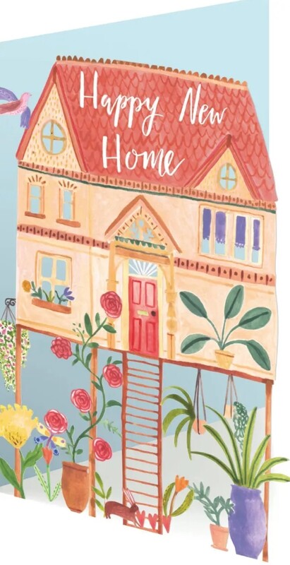 Happy New Home Lasercut Card