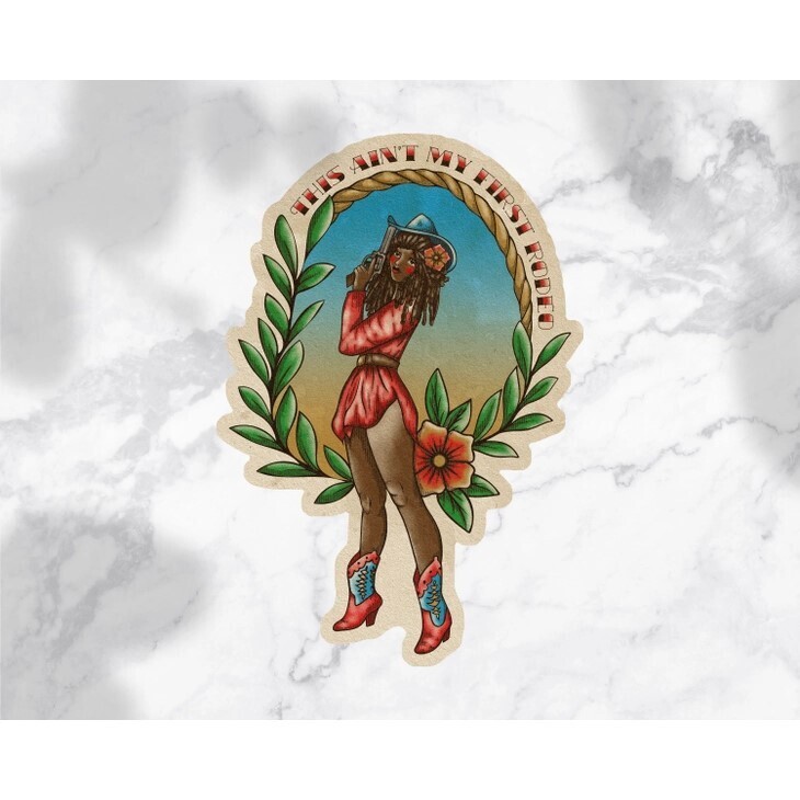 This Ain&#39;t My First Rodeo Sticker
