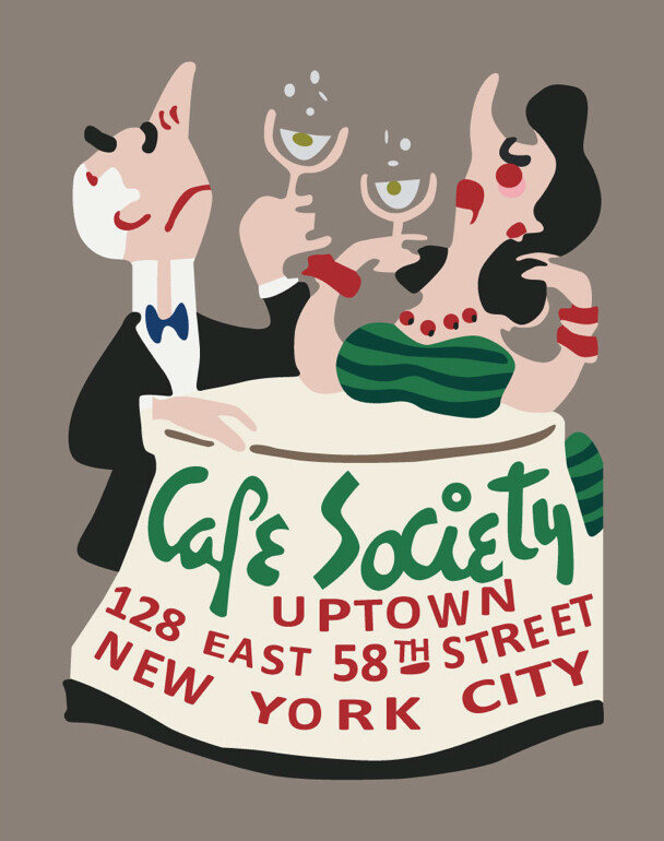 Cafe Society Magnet