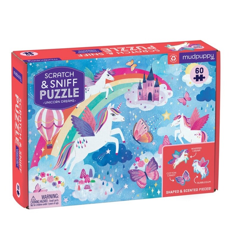 Unicorn Dreams Scratch and Sniff Puzzle