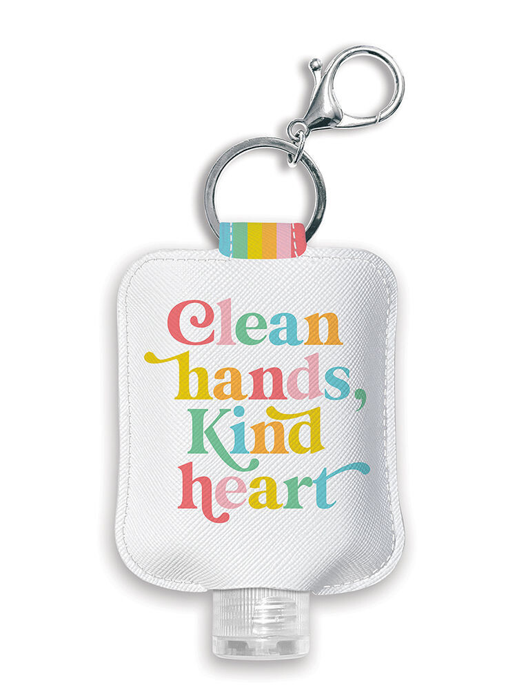 Clean Hands Kind Hearts Hand Sanitizer Holder