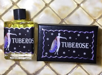 Tuberose Perfume Oil In Black Box