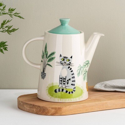 Ceramic Cat Teapot