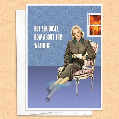 How About this Weather Greeting Card