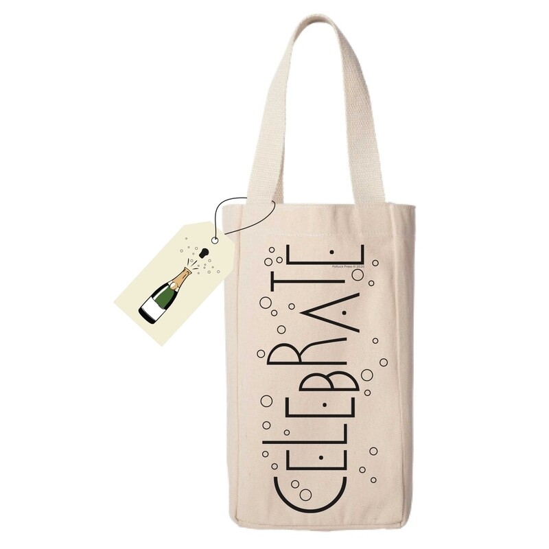 Celebrate Bubbles Wine Bag