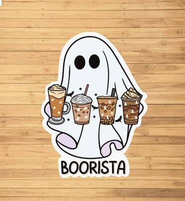Boorista Ghost Sticker
