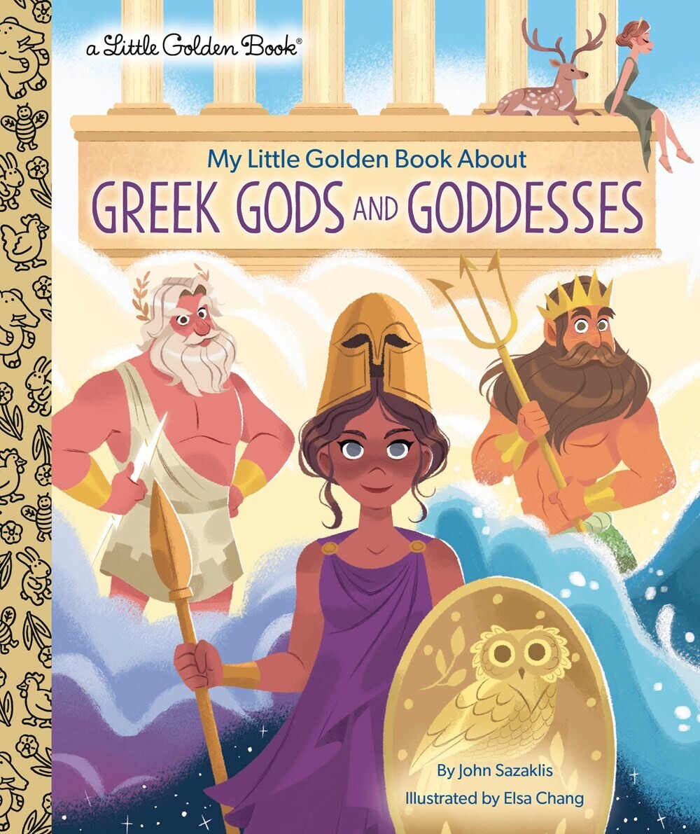 Little Golden Book About Greek Gods and Goddesses 