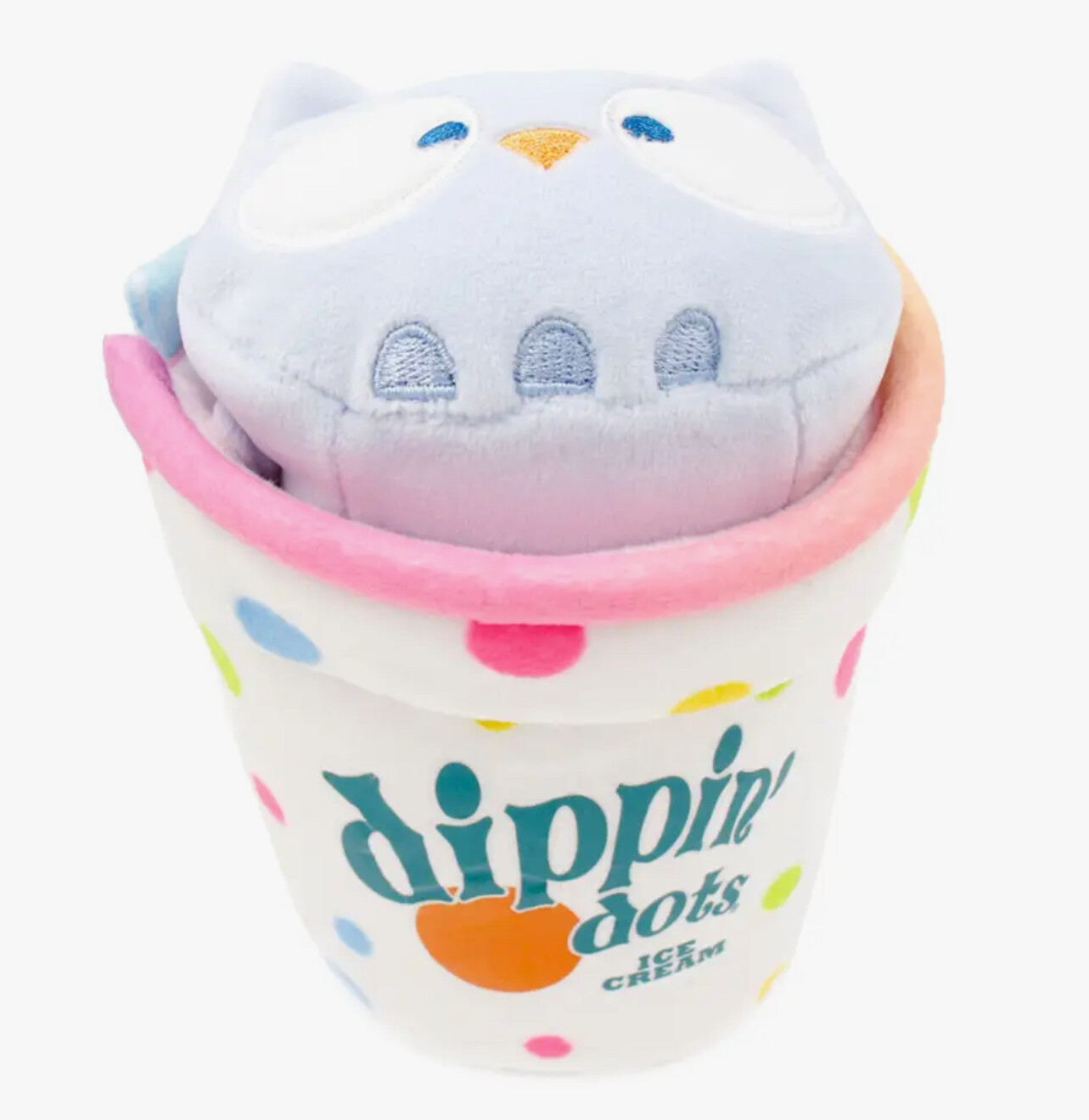 Owlyroll Dippin' Dots Plush Blanket Toy