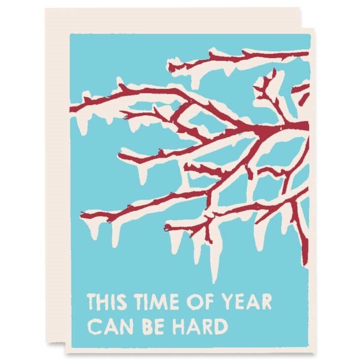 Ice Storm Sympathy Card
