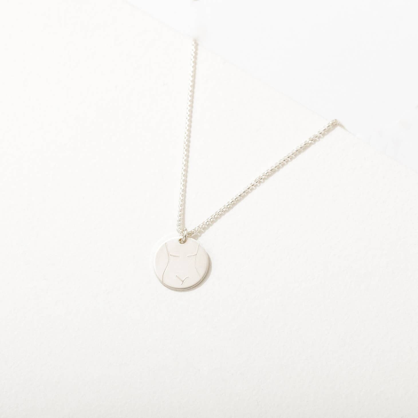 All Bodies Are Good Bodies Necklace - Sterling Silver