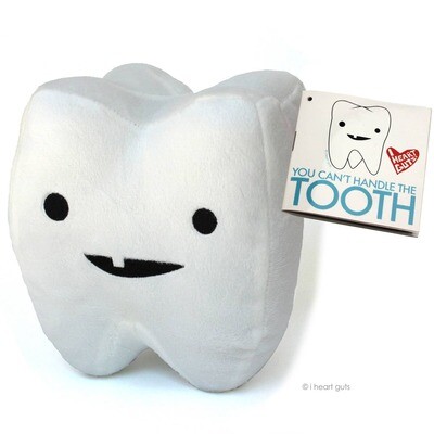 Tooth Plush With Tooth Pocket