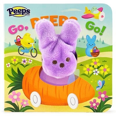 Go, Peeps, Go! Peeps Finger Puppet Board Book