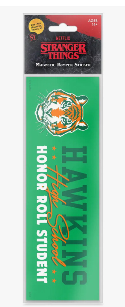 Hawkins High Magnetic Bumper Sticker