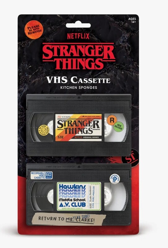 VHS Sponges - (Stranger Things) 