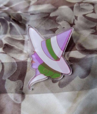 Gender Queer Pin Pride Witches