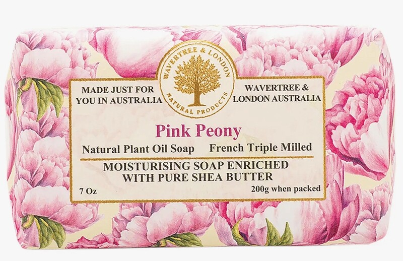 Wavertree &amp; London Pink Peony Luxury Soap