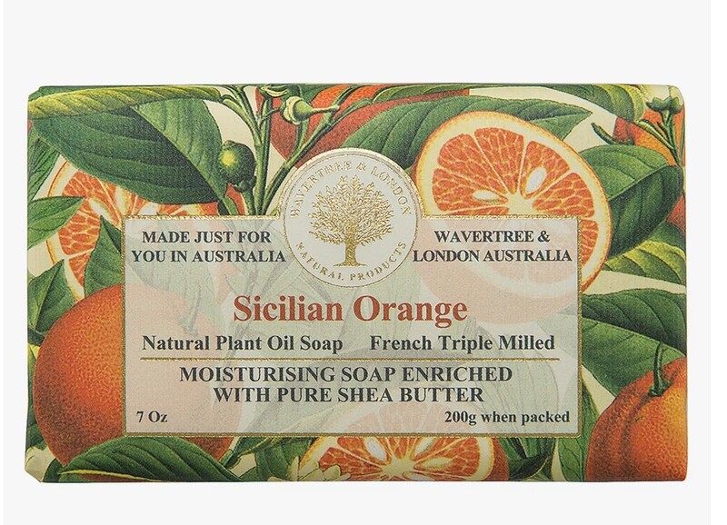 Wavertree &amp; London Sicilian Orange Luxury Soap Bar