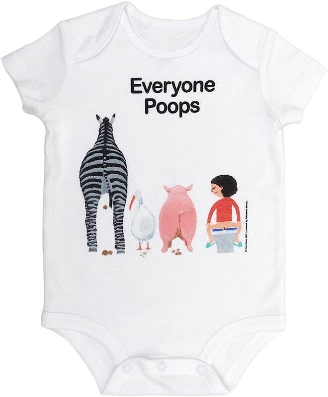 Everyone Poops Baby Bodysuit