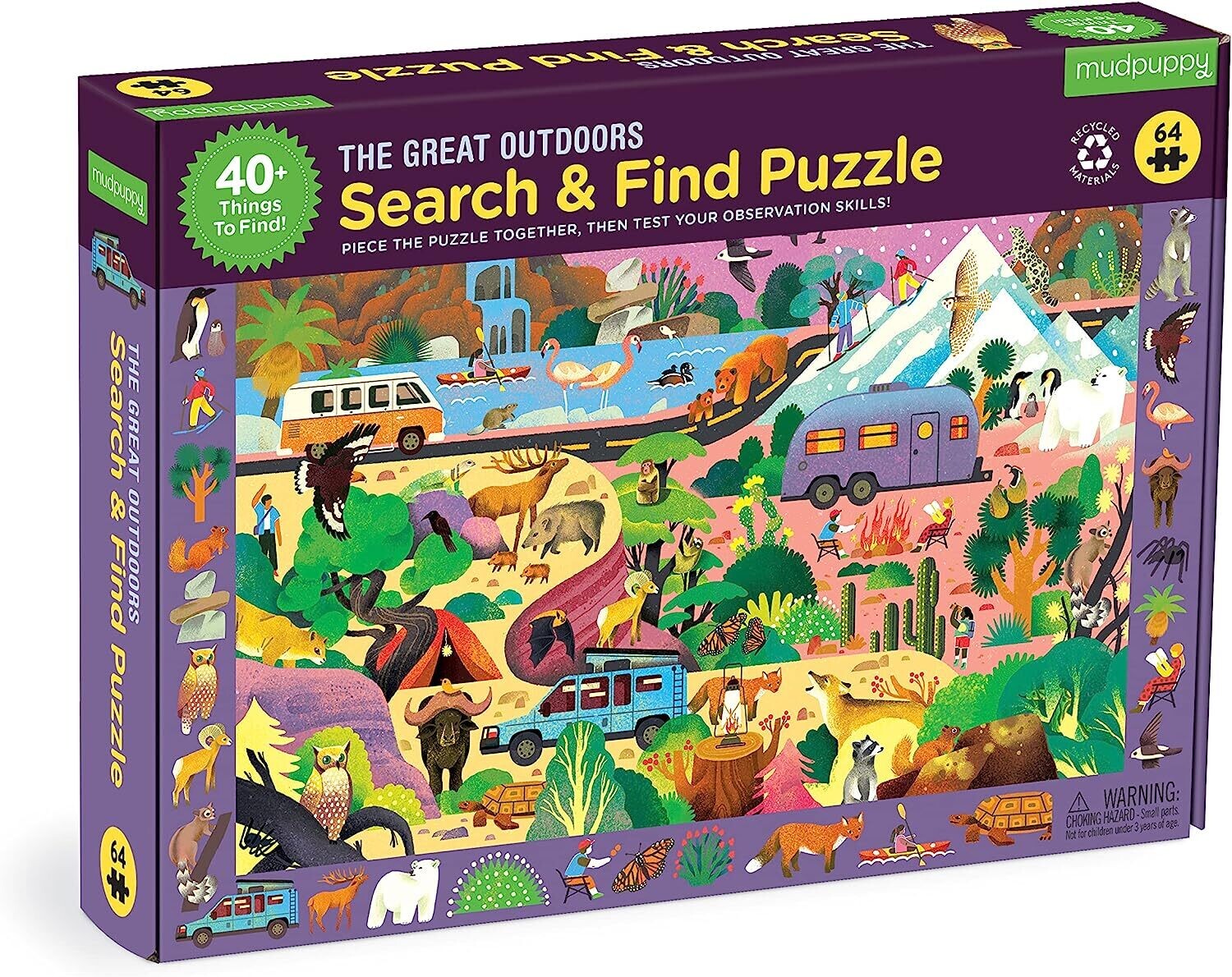 Great Outdoors Find &amp; Search Puzzle