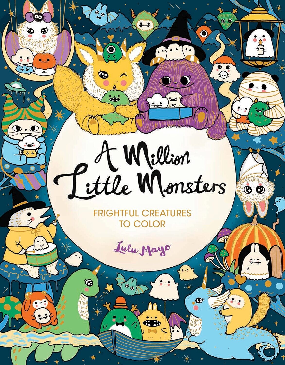 Million Little Monsters: Frightful Creatures to Color