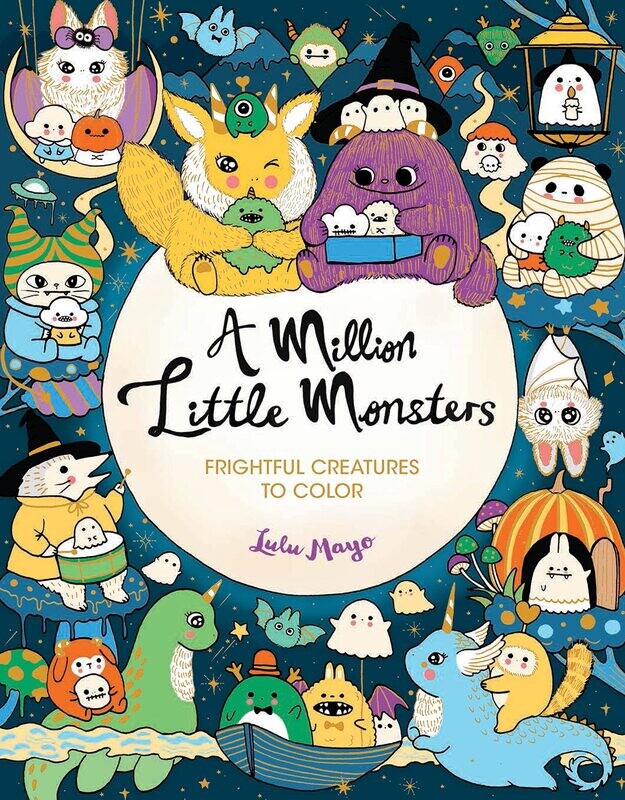 Million Little Monsters: Frightful Creatures to Color