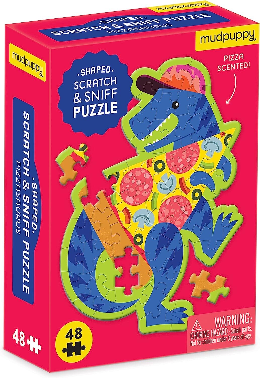 Pizzasaurus 48 pc. Scratch &amp; Sniff Puzzle