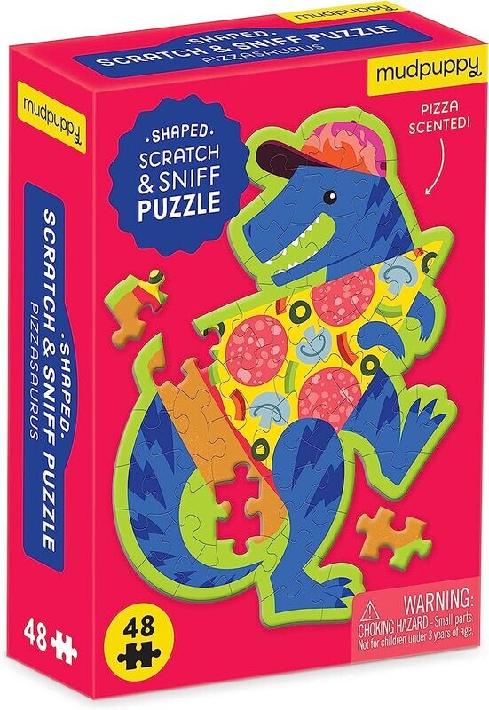 Pizzasaurus 48 pc. Scratch &amp; Sniff Puzzle