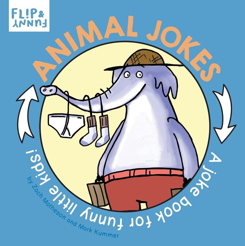 Animal Jokes: A Joke Book for Funny Little Kids Board Book