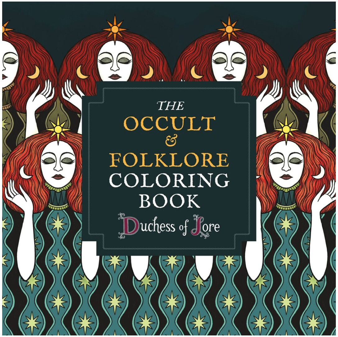 Occult &amp; Folklore Coloring Book